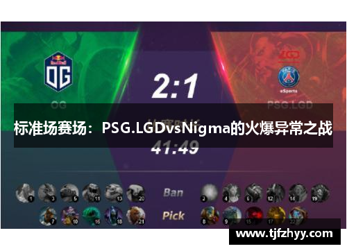 标准场赛场：PSG.LGDvsNigma的火爆异常之战